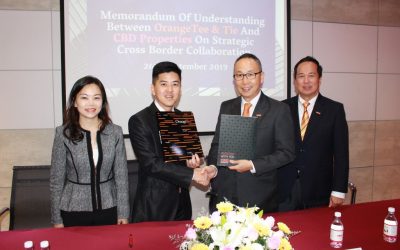 OrangeTee & Tie and CBD Properties signs MOU
